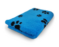 Tapis Vet Bed Motif Pattes Turquoise